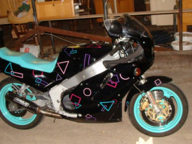Meine FZR 1000 2GH