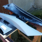 FZR600 Heckumbau geschweißte Seitenteile