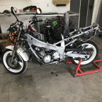 Neuaufbau FZR600 3HE