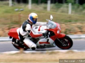 Meine FZR 1000 und ich