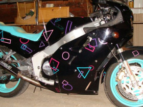 Meine FZR 1000 2GH