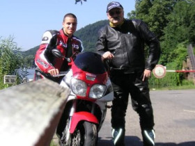 Ralf und ich am Neckar