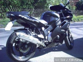 FZR 600 nach Umbau