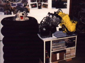 2 x CBR 900 RR Motoren + Slicks